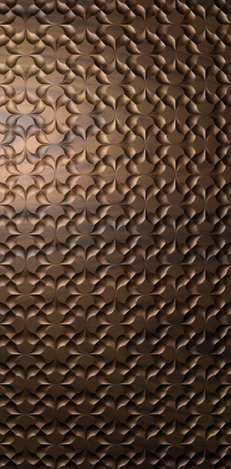 3D Wall Pannel - AW-506 Modern Geometric Interlocking Relief